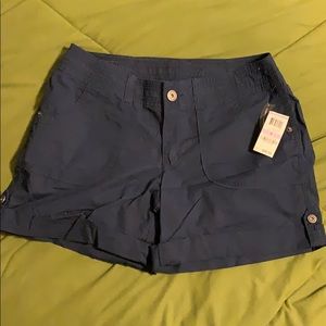 Inc Curvy Fit Navy Shorts New Size 6
